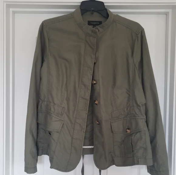 Talbots Olive Green Jacket 🫒 - Picture 2 of 7